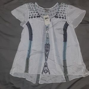 Lucky Brand NWT Boho Tee